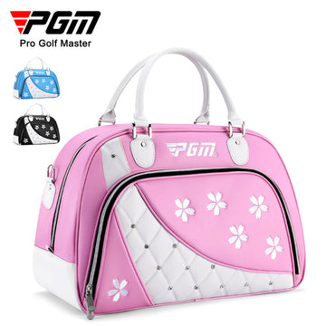 PGM YWB039 boston carrier golf clothing sport bag microfiber leather waterproof golf boston bag