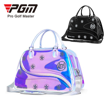 PGM YWB042 TPU golf clothing bag large capacity golf boston bag with shoe