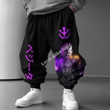 Unisex Oversized Anime Gift Print Harem Pants