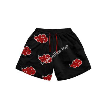 Men's Casual Print Panel Shorts
