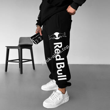 Unisex Racing Foam Printed Casual Autumn And Winter Sweatpants Casual Pants