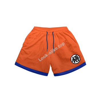 Men's Casual Drawstring Print Shorts