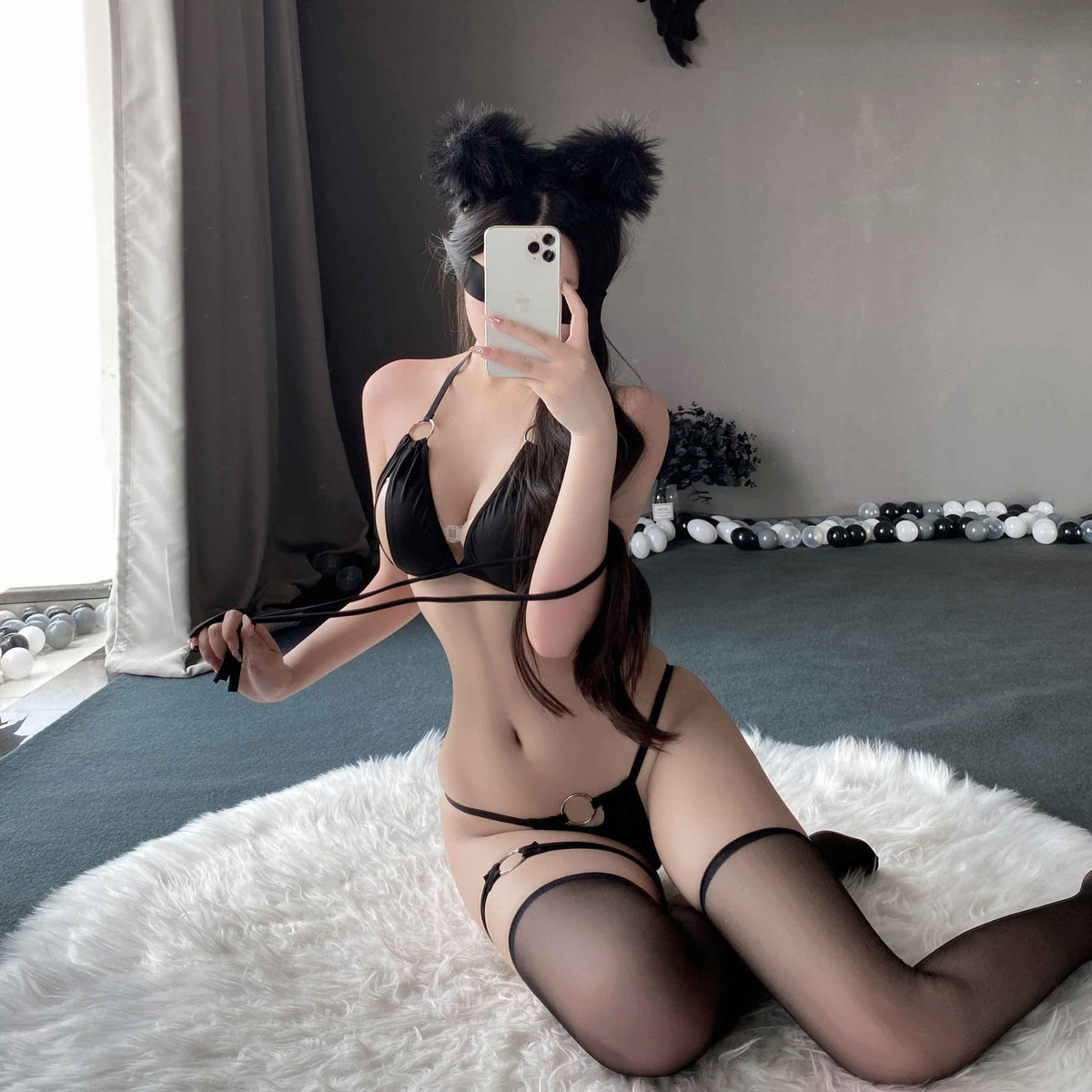B2049 Sexy Strappy Three-Point Swimsuit