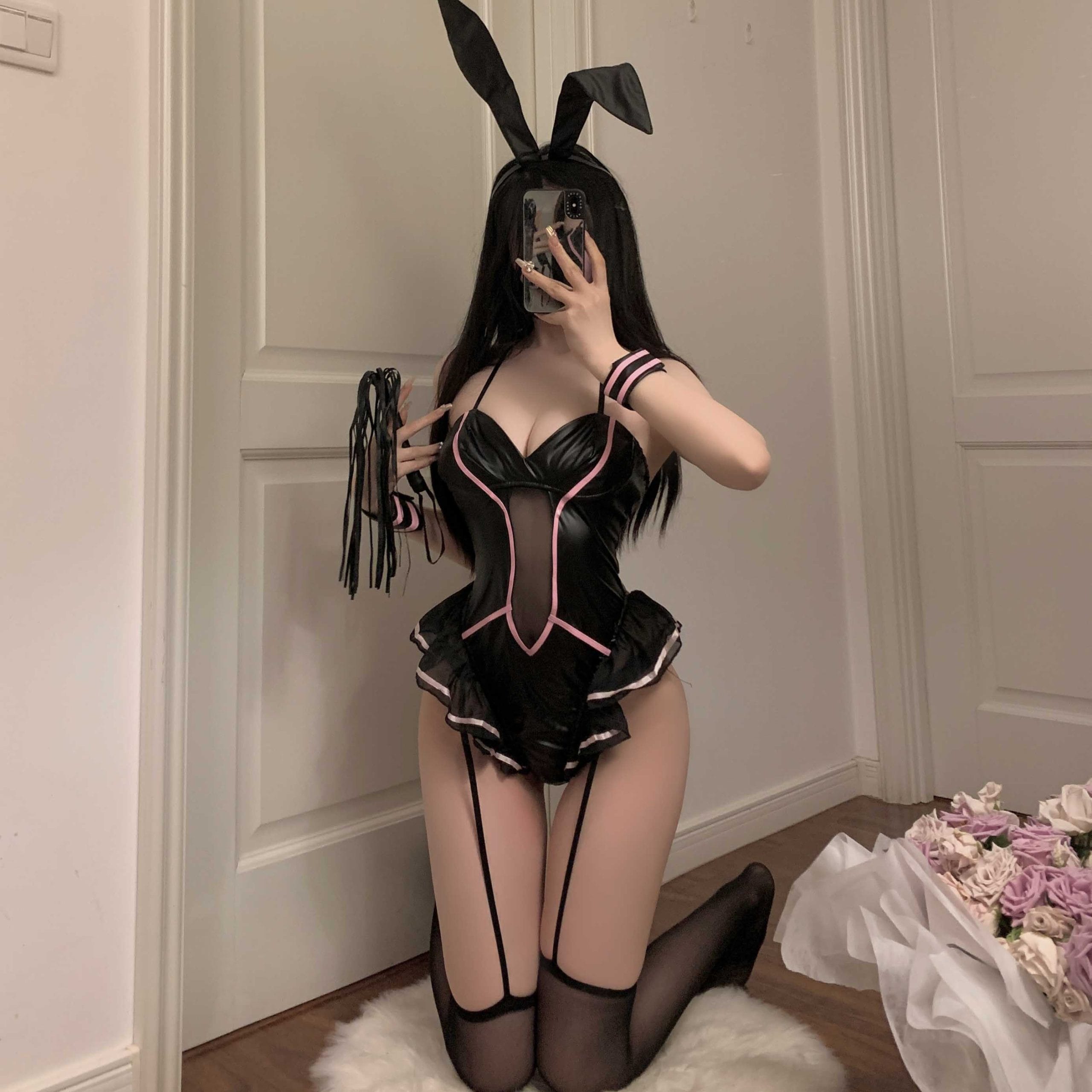SC1001 Dark Style Bunny Girl Costume