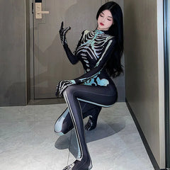 SC2369 Skeleton Bodystockings Lingerie