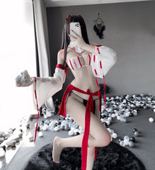 SC267 Cute Witch Three-Point French Maid Outfit
