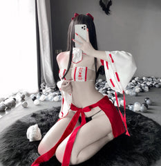SC267 Cute Witch Three-Point French Maid Outfit