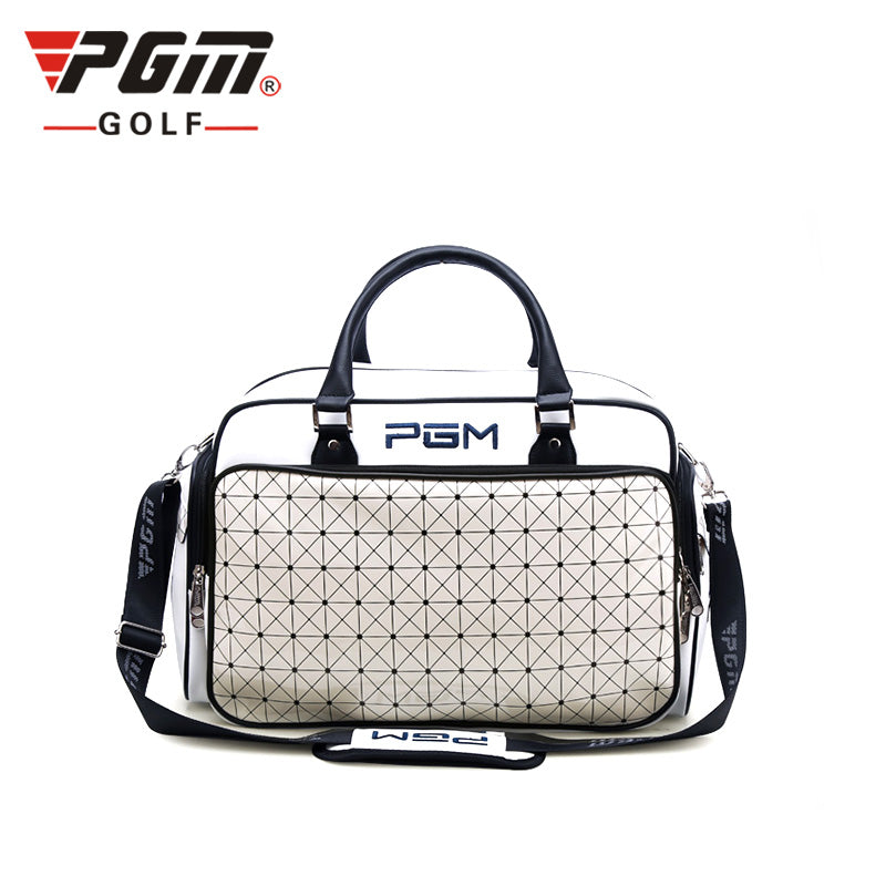 PGM YWB016 PU golf boston bag Large Volume Waterproof Boston Clothing Bag